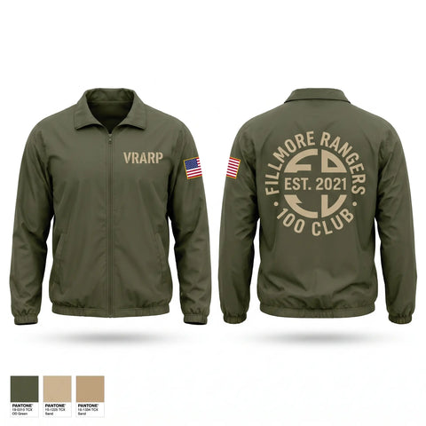 Windbreaker, VRA-RP, Army, Teamtime, Team time, sublimation, custom sports apparel, team uniforms, spirit wear, spiritwear, sports uniforms, custom shirts, team store, custom team store, fundraiser sports, apparel fundraiser