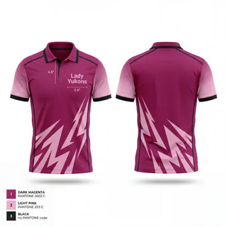 Short Sleeve Performance Polo, Lady Yukons, Women's Basketball, Teamtime, Team time, sublimation, custom sports apparel, team uniforms, spirit wear, spiritwear, sports uniforms, custom shirts, team store, custom team store, fundraiser sports, apparel fundraiser