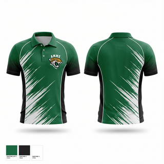 Short Sleeve Performance Polo, Alexandria Middle Magnet School Track & Field, Track & Field, Teamtime, Team time, sublimation, custom sports apparel, team uniforms, spirit wear, spiritwear, sports uniforms, custom shirts, team store, custom team store, fundraiser sports, apparel fundraiser