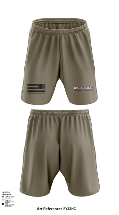 Indy Radio Platoon 10234991 Athletic Shorts With Pockets - 102