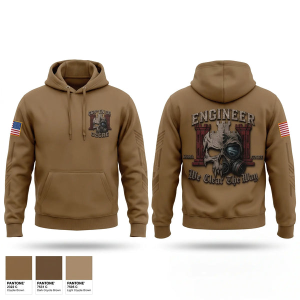Hoodie, 668th C2CRE, Army, Teamtime, Team time, sublimation, custom sports apparel, team uniforms, spirit wear, spiritwear, sports uniforms, custom shirts, team store, custom team store, fundraiser sports, apparel fundraiser