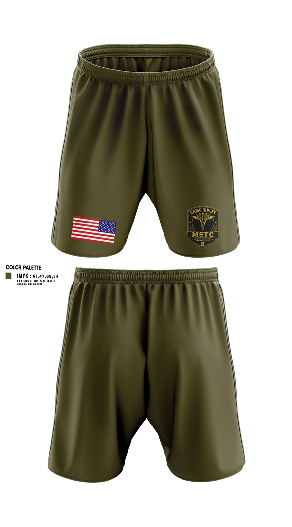 Athletic Shorts With Pockets, Camp Ripley MSTC, Army, Teamtime, Team time, sublimation, custom sports apparel, team uniforms, spirit wear, spiritwear, sports uniforms, custom shirts, team store, custom team store, fundraiser sports, apparel fundraiser