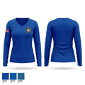 Kirby Police Department 30225825 Women's Long Sleeve V-neck Shirt - 1