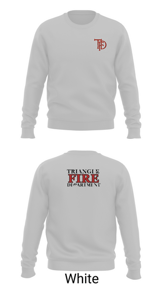 Triangle Fire Department 640386 Crew Neck Sweatshirt - 21