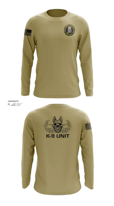 Franklin County Sheriffs Office 473730 Long Sleeve Performance Shirt 111