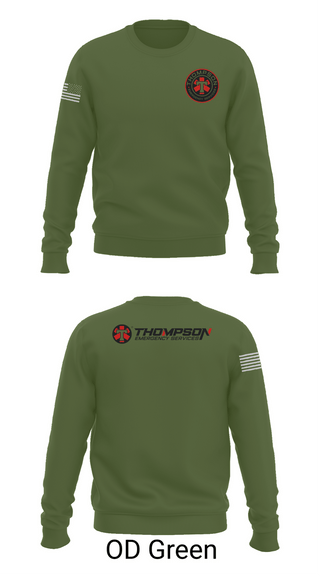 Crew Neck Sweatshirt, Thompson EMS, , Teamtime, Team time, sublimation, custom sports apparel, team uniforms, spirit wear, spiritwear, sports uniforms, custom shirts, team store, custom team store, fundraiser sports, apparel fundraiser
