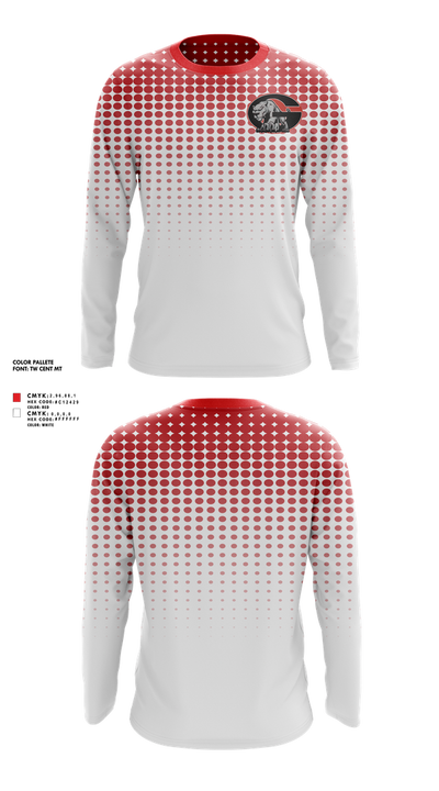 Glen oaks Long Sleeve Performance Shirt 1