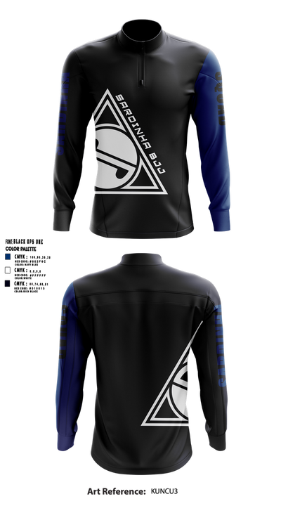 SardinhaBJJ 24971560 Quarter Zip Jacket - 2