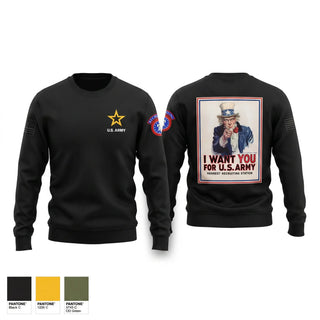 Crew Neck Sweatshirt, Alaska Army Recruiting, Army, Teamtime, Team time, sublimation, custom sports apparel, team uniforms, spirit wear, spiritwear, sports uniforms, custom shirts, team store, custom team store, fundraiser sports, apparel fundraiser
