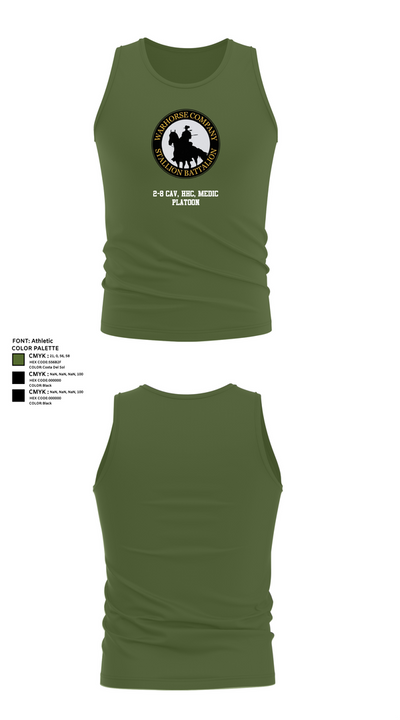 2-8 Cav, HHC, Medic Platoon 50281984 Tank Top - 59