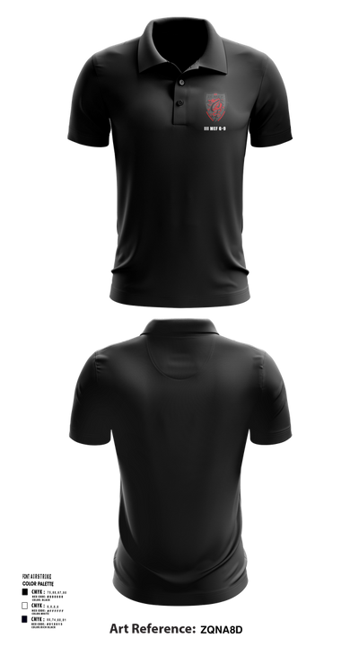 III MEF G-9 26975177 Short Sleeve Performance Polo - 107