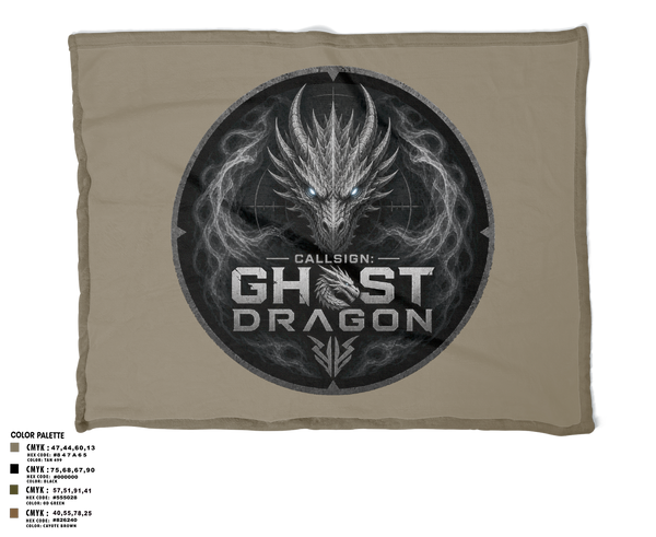 Blanket, CS: GhostDragon, , Teamtime, Team time, sublimation, custom sports apparel, team uniforms, spirit wear, spiritwear, sports uniforms, custom shirts, team store, custom team store, fundraiser sports, apparel fundraiser