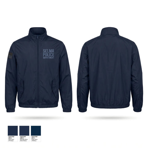 Windbreaker, Selma Police Department, Police, Teamtime, Team time, sublimation, custom sports apparel, team uniforms, spirit wear, spiritwear, sports uniforms, custom shirts, team store, custom team store, fundraiser sports, apparel fundraiser