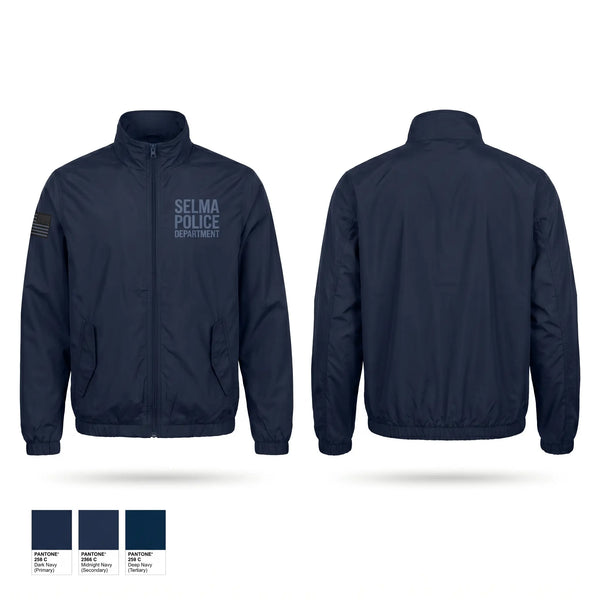 Windbreaker, Selma Police Department, Police, Teamtime, Team time, sublimation, custom sports apparel, team uniforms, spirit wear, spiritwear, sports uniforms, custom shirts, team store, custom team store, fundraiser sports, apparel fundraiser