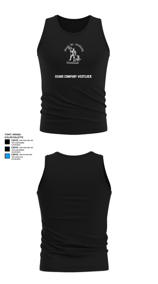 Tank Top, Guard company westlock, , Teamtime, Team time, sublimation, custom sports apparel, team uniforms, spirit wear, spiritwear, sports uniforms, custom shirts, team store, custom team store, fundraiser sports, apparel fundraiser