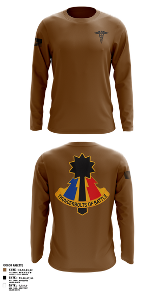 Long Sleeve Performance Shirt, 194th AR BDE HRT Medics, Army, Teamtime, Team time, sublimation, custom sports apparel, team uniforms, spirit wear, spiritwear, sports uniforms, custom shirts, team store, custom team store, fundraiser sports, apparel fundraiser