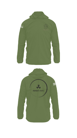Windbreaker, Retired, Army, Teamtime, Team time, sublimation, custom sports apparel, team uniforms, spirit wear, spiritwear, sports uniforms, custom shirts, team store, custom team store, fundraiser sports, apparel fundraiser