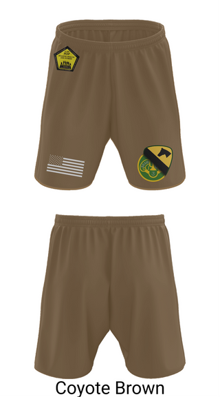 Athletic Shorts With Pockets, 1st Cav 3CR, , Teamtime, Team time, sublimation, custom sports apparel, team uniforms, spirit wear, spiritwear, sports uniforms, custom shirts, team store, custom team store, fundraiser sports, apparel fundraiser