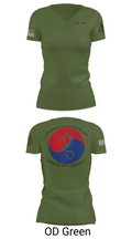 CNFK DET CHINHAE 74281710 Women's Short Sleeve V-neck Shirt - 46
