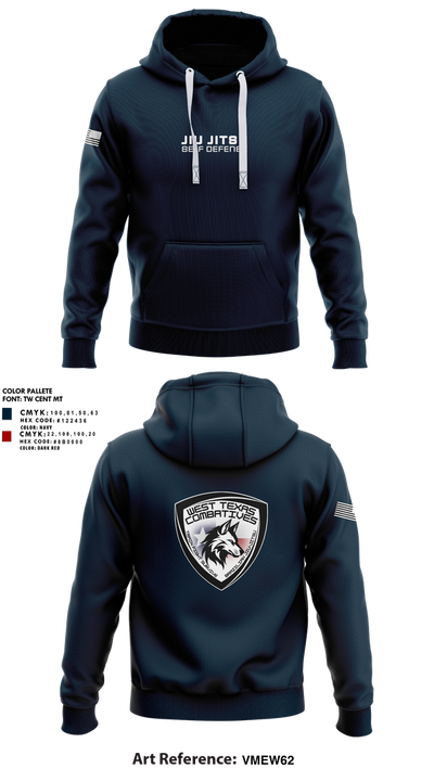 West Texas Combatives 59550585 Hoodie - 6
