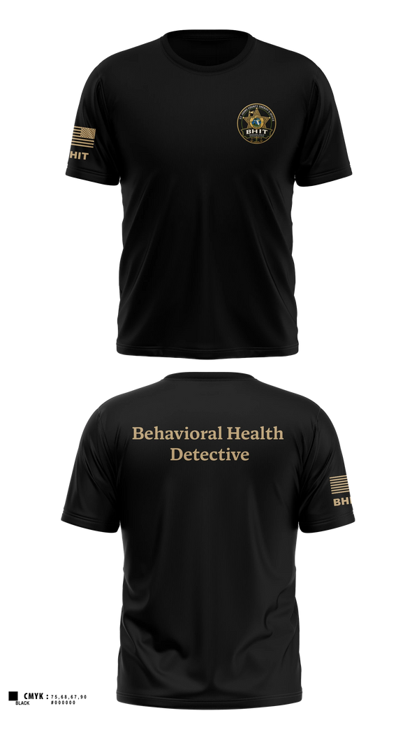 Old School Cotton Feel Shirt, BHIT, Police, Teamtime, Team time, sublimation, custom sports apparel, team uniforms, spirit wear, spiritwear, sports uniforms, custom shirts, team store, custom team store, fundraiser sports, apparel fundraiser