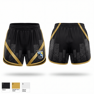Womens Shorts, Miners, Men's Basketball, Teamtime, Team time, sublimation, custom sports apparel, team uniforms, spirit wear, spiritwear, sports uniforms, custom shirts, team store, custom team store, fundraiser sports, apparel fundraiser