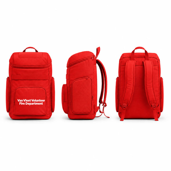 Gear Bag, Van Vleet Volunteer Fire Department, Fire Department, Teamtime, Team time, sublimation, custom sports apparel, team uniforms, spirit wear, spiritwear, sports uniforms, custom shirts, team store, custom team store, fundraiser sports, apparel fundraiser