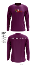 B Buzz Baseball League 75019054 Long Sleeve Performance Shirt 5