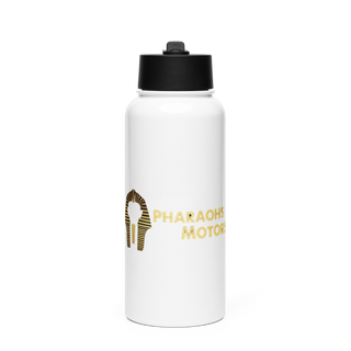 Pharaohs motors Stainless Steel Water Bottle with a Straw Lid