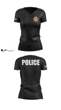 Nashville Police Department Women's Short Sleeve V-neck Shirt - 100