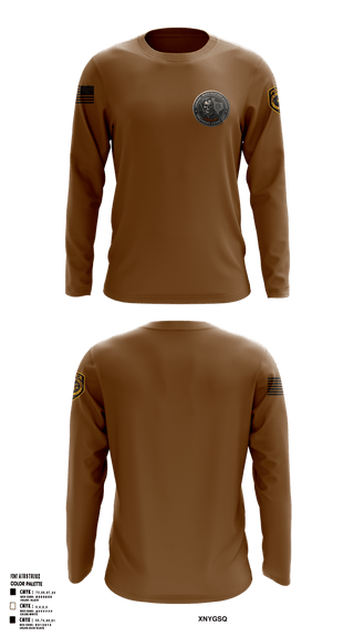 Long Sleeve Performance Shirt, Robstown Police New OCU/CID, Police, Teamtime, Team time, sublimation, custom sports apparel, team uniforms, spirit wear, spiritwear, sports uniforms, custom shirts, team store, custom team store, fundraiser sports, apparel fundraiser
