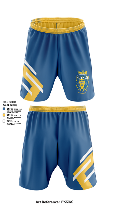 Cristo Rey Richmond High School Cheer 38759734 Athletic Shorts With Pockets - 1 (1)