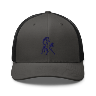 Belle Fourche Volleyball 78454655 Retro Trucker Hat | Yupoong 6606