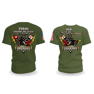Short Sleeve Performance Shirt, 156 ESB C co 2nd Platoon, National Guard, Teamtime, Team time, sublimation, custom sports apparel, team uniforms, spirit wear, spiritwear, sports uniforms, custom shirts, team store, custom team store, fundraiser sports, apparel fundraiser