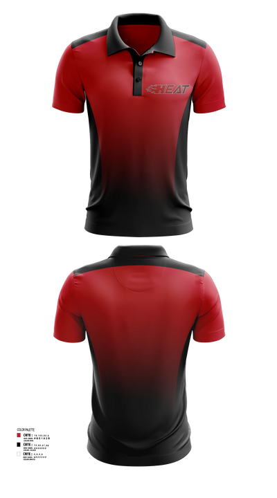 HEAT Short Sleeve Performance Polo - 3
