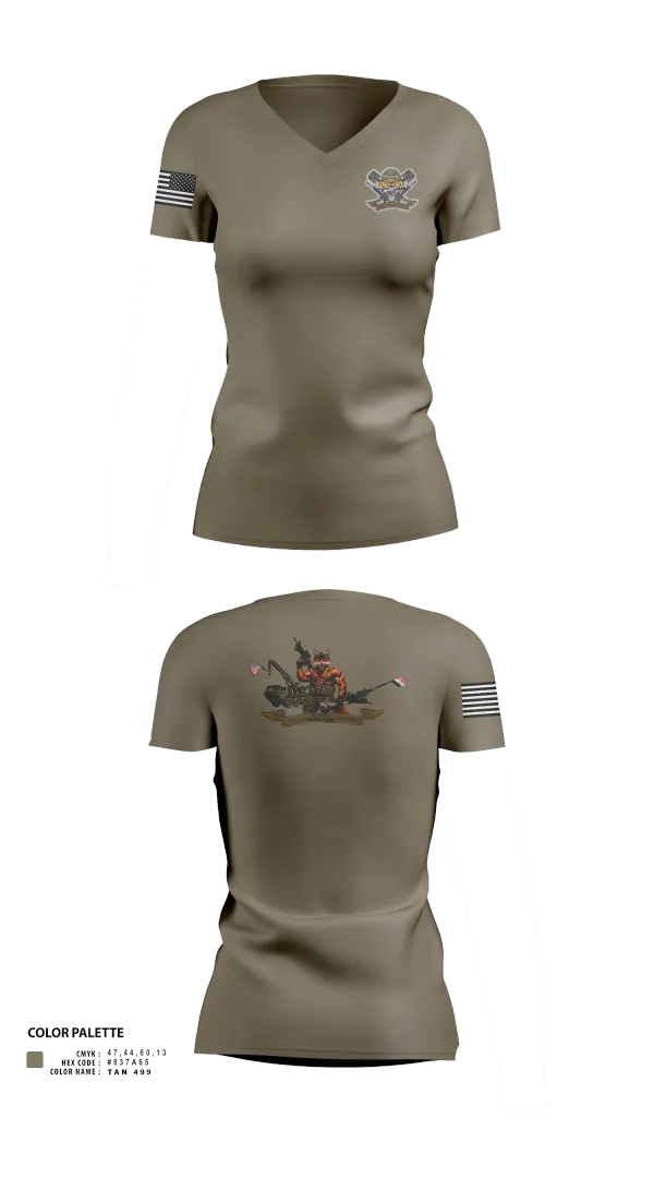Womens Short Sleeve Vneck Shirt, 3-6 Fox Co., Army, Teamtime, Team time, sublimation, custom sports apparel, team uniforms, spirit wear, spiritwear, sports uniforms, custom shirts, team store, custom team store, fundraiser sports, apparel fundraiser