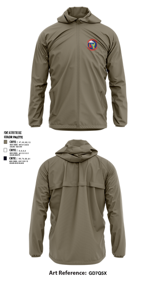 Windbreaker, 90th Security Forces Squadron, Air Force, Teamtime, Team time, sublimation, custom sports apparel, team uniforms, spirit wear, spiritwear, sports uniforms, custom shirts, team store, custom team store, fundraiser sports, apparel fundraiser