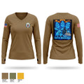USS Anchorage 57489288 Women's Long Sleeve V-neck Shirt - 1