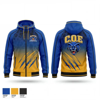 C.O.E Blue Panthers 82032063 Windbreaker - 2