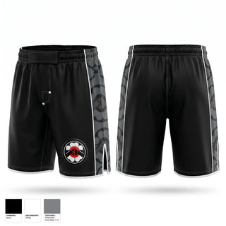 Fight Shorts, Women’s Jiu Jitsu Collective, , Teamtime, Team time, sublimation, custom sports apparel, team uniforms, spirit wear, spiritwear, sports uniforms, custom shirts, team store, custom team store, fundraiser sports, apparel fundraiser