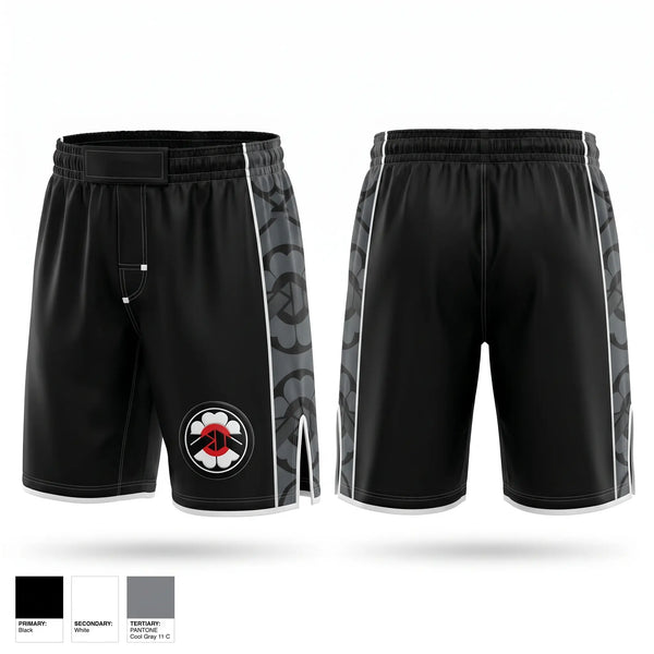 Fight Shorts, Women’s Jiu Jitsu Collective, , Teamtime, Team time, sublimation, custom sports apparel, team uniforms, spirit wear, spiritwear, sports uniforms, custom shirts, team store, custom team store, fundraiser sports, apparel fundraiser