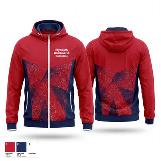 Windbreaker, Plymouth Whitemarsh colonials, Track & Field, Teamtime, Team time, sublimation, custom sports apparel, team uniforms, spirit wear, spiritwear, sports uniforms, custom shirts, team store, custom team store, fundraiser sports, apparel fundraiser