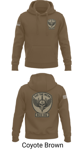 Hoodie, 112th Signal Battalion Bravo Company, , Teamtime, Team time, sublimation, custom sports apparel, team uniforms, spirit wear, spiritwear, sports uniforms, custom shirts, team store, custom team store, fundraiser sports, apparel fundraiser