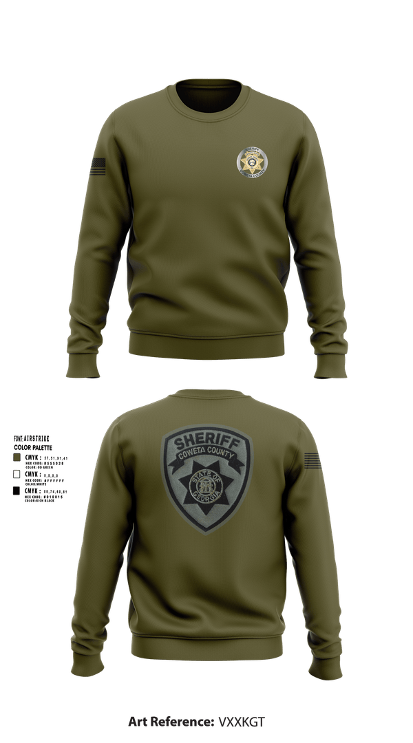 Crew Neck Sweatshirt, School Resource Officer, Police, Teamtime, Team time, sublimation, custom sports apparel, team uniforms, spirit wear, spiritwear, sports uniforms, custom shirts, team store, custom team store, fundraiser sports, apparel fundraiser