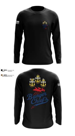 Long Sleeve Performance Shirt, VAW-117, , Teamtime, Team time, sublimation, custom sports apparel, team uniforms, spirit wear, spiritwear, sports uniforms, custom shirts, team store, custom team store, fundraiser sports, apparel fundraiser