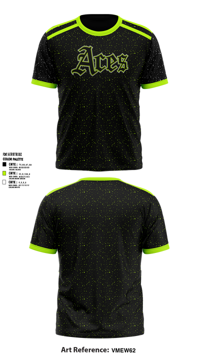 Cosmo Aces Short Sleeve Performance Shirt - 5