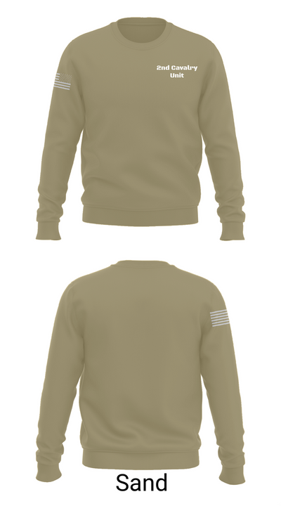 2nd Cavalry Unit 36586571 Crew Neck Sweatshirt - 85