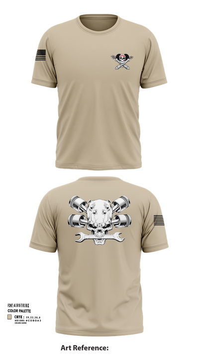 Fox 1-320th F-CO FAR 4533489 Short Sleeve Performance Shirt - 102