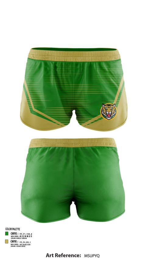 Womens Shorts, McLaurin High School Band, Spirit Store, Teamtime, Team time, sublimation, custom sports apparel, team uniforms, spirit wear, spiritwear, sports uniforms, custom shirts, team store, custom team store, fundraiser sports, apparel fundraiser