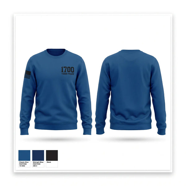 Crew Neck Sweatshirt, 1700, Police, Teamtime, Team time, sublimation, custom sports apparel, team uniforms, spirit wear, spiritwear, sports uniforms, custom shirts, team store, custom team store, fundraiser sports, apparel fundraiser